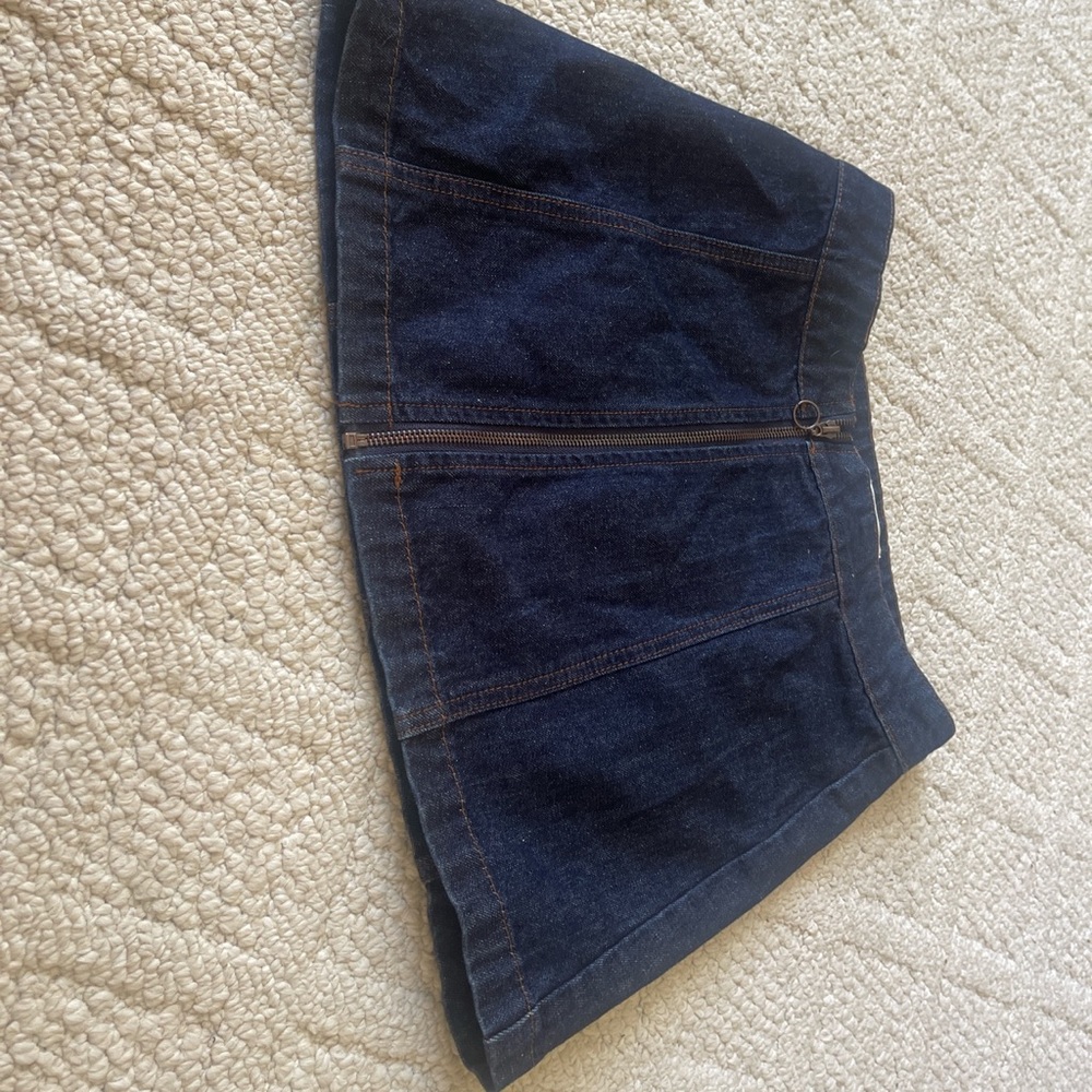 Altar’d State Size Xs Blue Demi Skirt